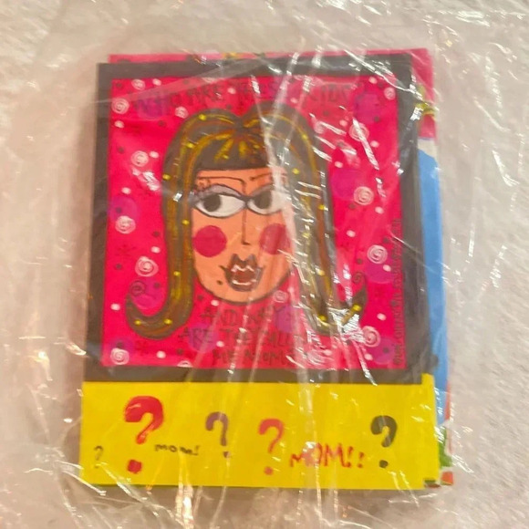 Funny 6/pk Blonde Woman VTG Note Cards Leanin' Tree Lori Wiseman NIP - Picture 11 of 14